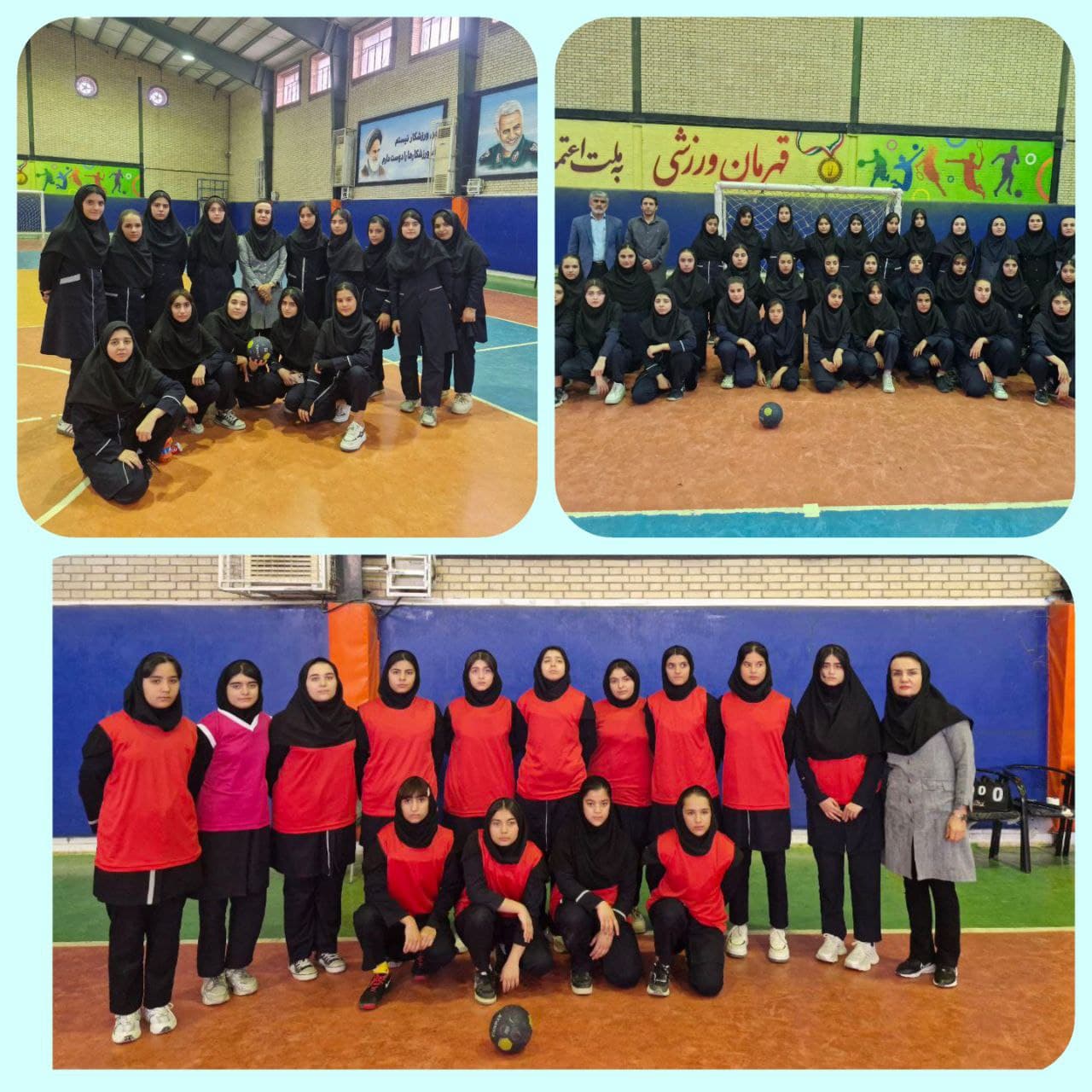 کسب رتبه اول مسابقات هندبال شهرستان